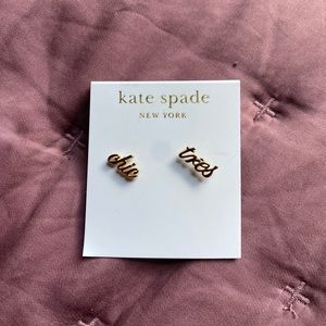 Kate Spade Tres Chic Stud Earrings
